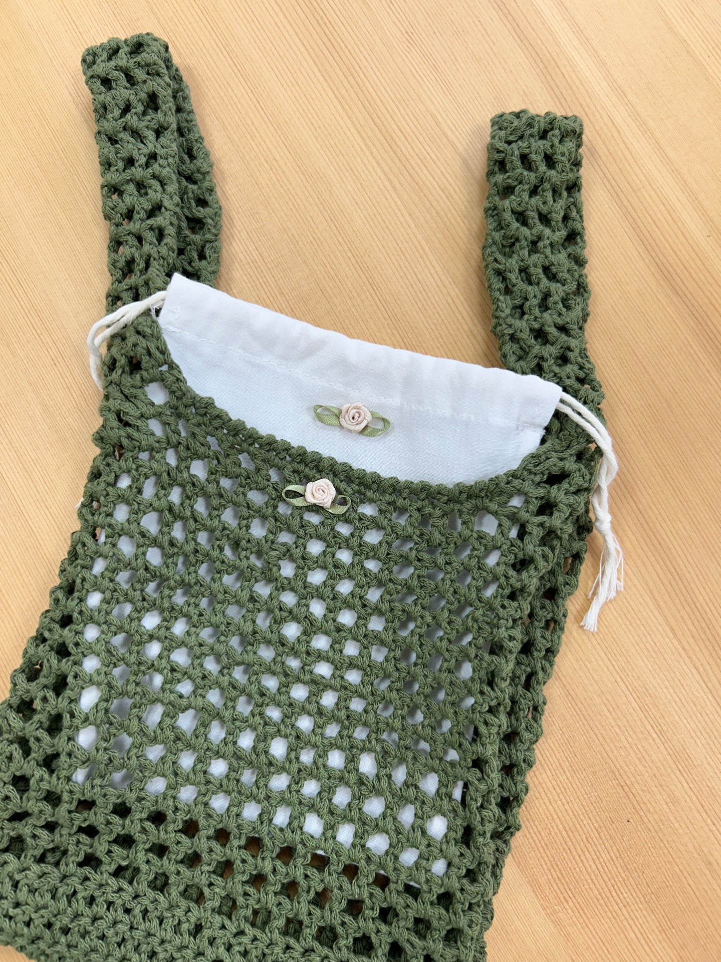 Bolso crochet Algodón reciclado